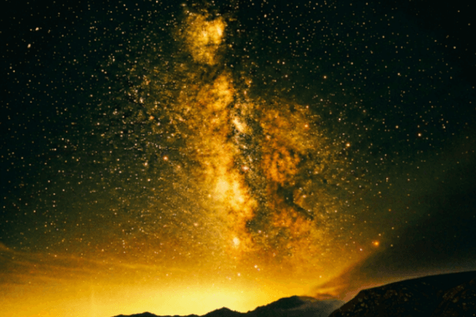 Health & Daily Life — golden milky way